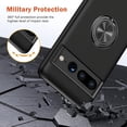 thumbnail image 3 of [PST] Google Pixel 7A Ring Case, Hybrid Magnetic Kickstand Case Cover with Invisible Ring Stand, 3 of 5