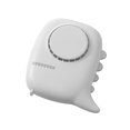 thumbnail image 2 of Ventilador de cuello Ventilador de refrigeración portátil recargable por USB Enfriador de escritorio colgante ajustable de bajo ruido, blanco Noticed HA004018-01B, 2 of 6