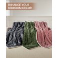 thumbnail image 4 of Ultra Soft Electric Heated Blanket Throw 50x60 – 4 Heat Settings, 4H Auto-Off, LED Controller, ETL Certified, Machine Washable, Portable Warming Blanket for Couch, Bed, Office, 4 of 9