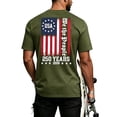 thumbnail image 5 of 4th of July Shirts for Men 2026 Independence Day Short Sleeve Crewneck America Flag Graphic Tees Patriotic Shirt, 5 of 5
