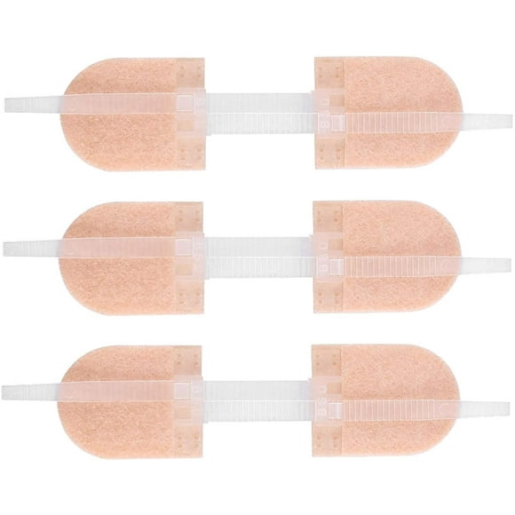 EcoNesxp 3-pack adhesive bandage non-woven flexible fabric wound closure bandage zipper suture sterile sticker for stopping bleeding minor cuts and finger scrapes emergency first aid supplies exquisi