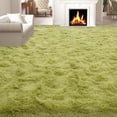 thumbnail image 5 of Janvonne 9x12 Fluffy Area Rugs Living Room, Large Plush Bedroom Carpet, Non-Slip Upgraded Indoor Thick Soft Rug, Modern Plush Carpet Suitable for Kids Home Decor Aesthetics Dorm, Red., 5 of 8