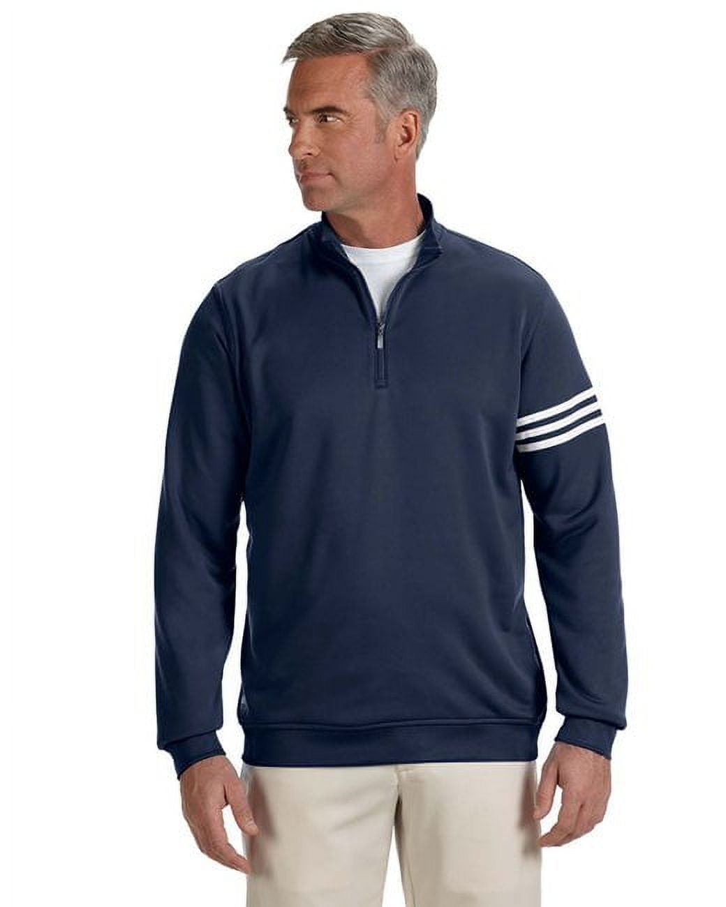 Quarter Zip Adidas Climalite Pullover Stripes Adidas Golf