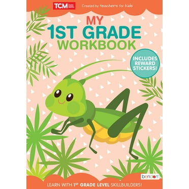 Teacher Created Materials Frist Grade 1 Workbook, 48 Pages Paperback