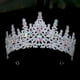thumbnail image 1 of KAKOWELY Tiaras de diamantes de imitación para mujer, corona de reina de cumpleaños para mujer, tiaras de princesa, Halloween, boda, fiesta de Navidad, 1 of 4