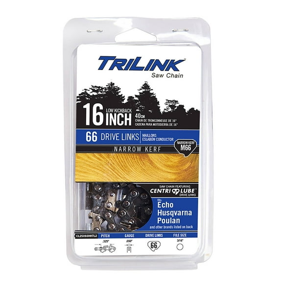 Trilink Saw Chain CL25066NKTL2 Narrow Kerf Saw Chain - 0.050 in. - 66 Drive Links