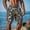 Gray, variant on Mens Swim Trunks King Kong Cartoon Graphic Quick Dry Swim Shorts Drawstring Elastic Waist Beach Board Shorts S-5XL