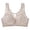 A-Khaki260, variant on Women's Lace Bras Wireless Pendant Detail Back Smoothing Thin Cup Bra Support Full Coverage Everyday Wear Bras