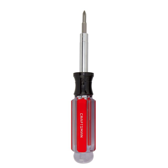 Juego de destornilladores CRAFTSMAN Multi-Bit 6 en 1 con mango de acetato