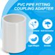 thumbnail image 3 of Uxcell Paquete de 10 Adaptadores de Acoplamiento de Tubo de Cloruro de Polivinilo de 0.98 pulgadas de Diámetro Interior para Riego en Piscinas Blancos para Uso Interior y Exterior, 3 of 6