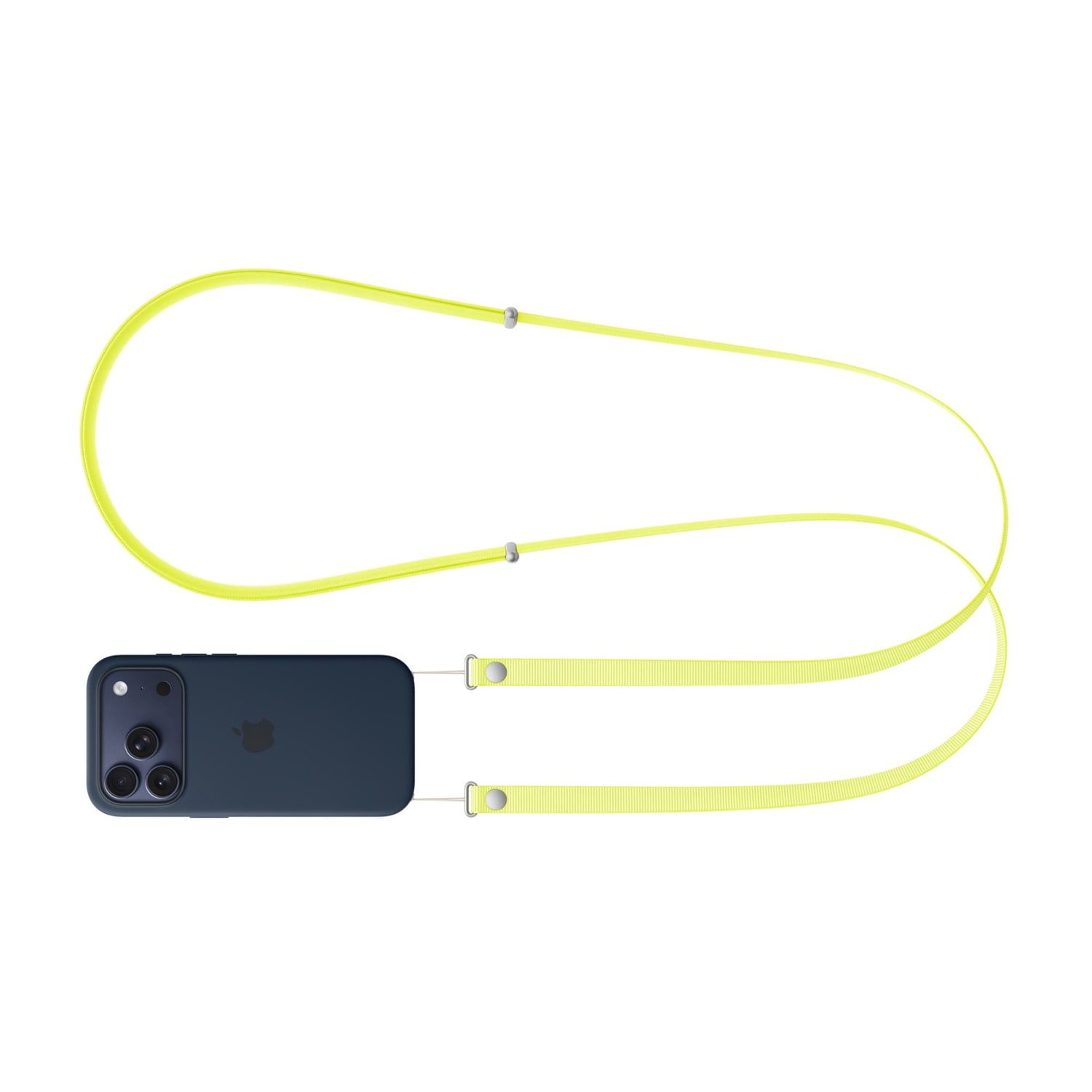 Universal Crossbody Neck Strap for Mobile Phone Cases - Lime Green