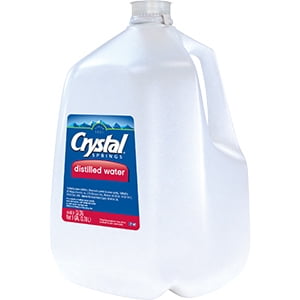 glass distilled water