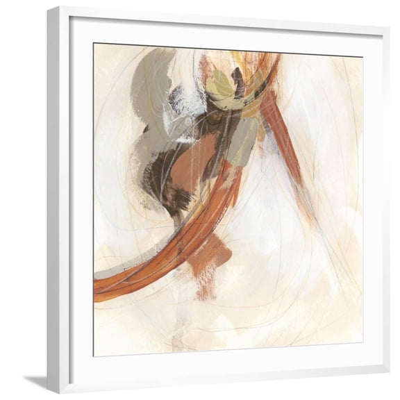 Art.com Upstage IV Art Print by June Erica Vess, White Frame Wall Art, 29" x 29"