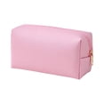 thumbnail image 2 of Small Travel Makeup Organizer, Compact Portable Cosmetic Storage Bag, Mini Beauty Pouch For Daily Essentials, Small Makeup Organizer For Purse And Carry-On Luggage(Pink), 2 of 6
