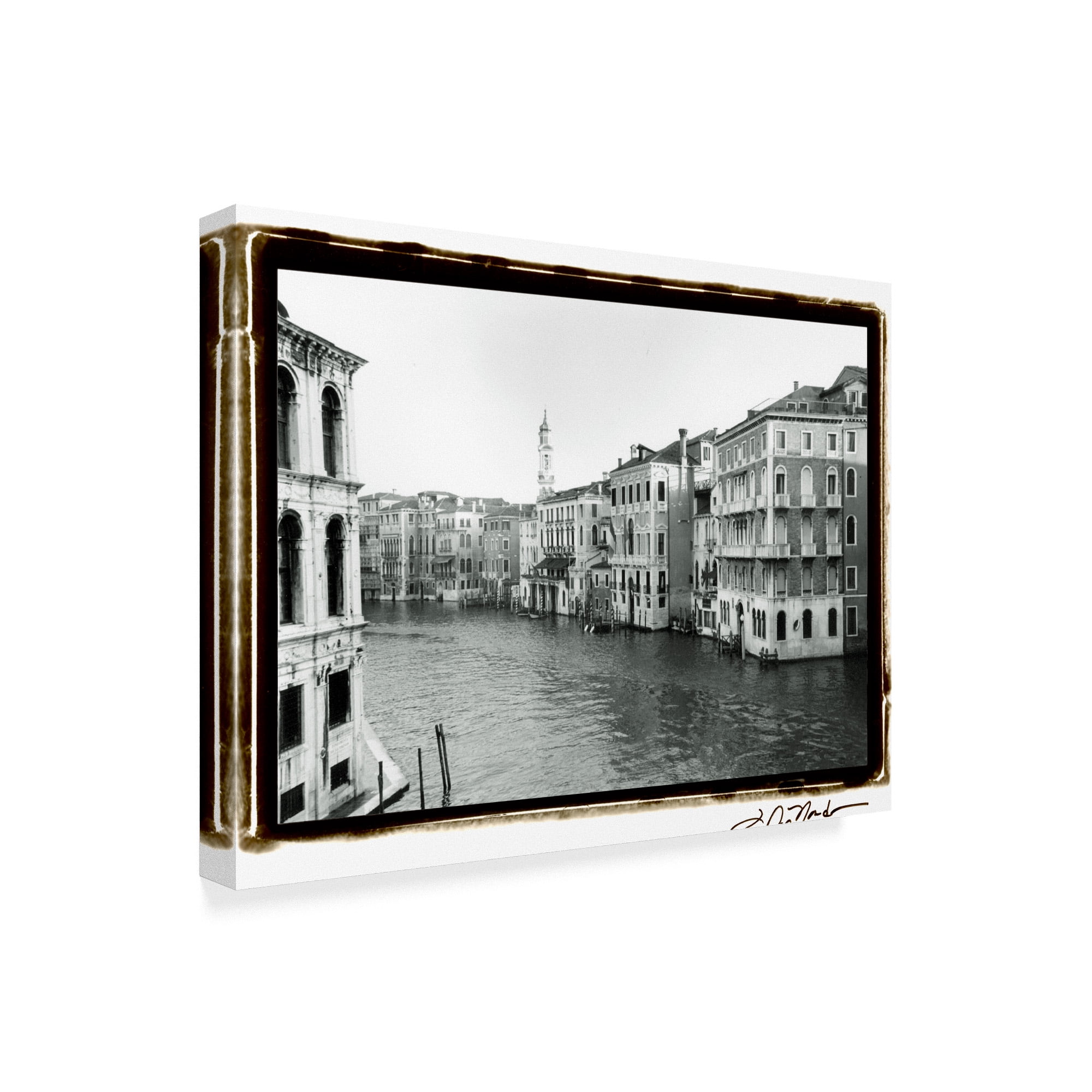 Trademark Fine Art 'Waterways of Venice XII' Canvas Art by Laura DeNardo