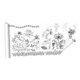 thumbnail image 2 of multiusos Rollo de dibujo pequeños Póster para colorear Regalo esenciales Graffiti Desplazamiento Papel de relleno de color C Gloria Rollo de papel para colorear, 2 of 9