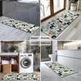 thumbnail image 2 of Boston Terriers and Pioneer Flower Kitchen Rug Mat,Kitchen Runner Rugs Non Skid Washable,Decorative Kitchen Floor Mats for Kitchen,Sink,Laundry,17"X47", 2 of 5