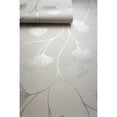 thumbnail image 5 of Holden Glistening Ginkgo Leaf Non-Pasted Wallpaper 396in x 20.8in Silver, 5 of 5