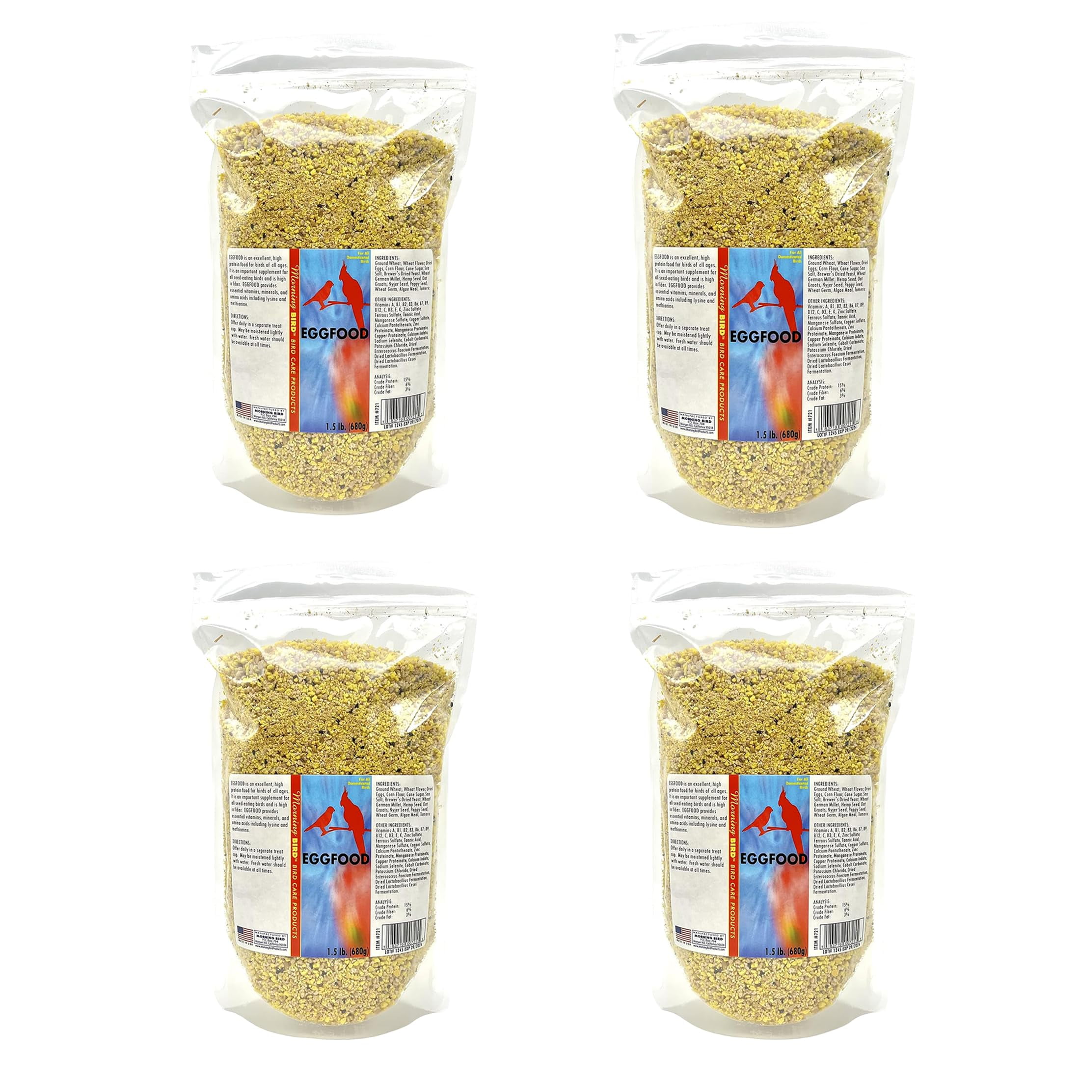 6 lbs (4-Pack, 1.5 lbs Each)
