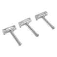 thumbnail image 3 of Guitar Bridge Saddle, 3PCS Guitar Bridge Saddles Metal String Saddle With Wrench Stringed Instrument Accessories, 3 of 8