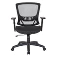 thumbnail image 3 of Manager's Chair  Mesh Screen Seat and Back in Black Fabric, 3 of 8