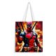thumbnail image 1 of Deadpool / Dead Pool Bolso de tela con estampado de lienzo para mujer, bolsa de compras reutilizable y estética, con cremallera interior, regalo para mujer, 35 × 40 cm., 1 of 6