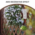thumbnail image 3 of OUNONA Rustic Orange Iron Hanging Planter Box for Outdoor Fence, Railings, Wall Mount - Garden Decor, 3 of 7