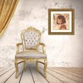 thumbnail image 3 of Barnes, Victoria 26x26 Gold Ornate Wood Framed with Double Matting Museum Art Print Titled - Fruit Earring IV, 3 of 4