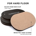 thumbnail image 4 of Furniture Sliders X-Protector de fieltro para pisos de madera, 4 unidades, 4 of 5