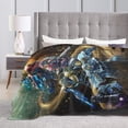 thumbnail image 5 of Transformers Blanket, Super Soft Throw Blanket, Cozy Flannel Blankets For Boys Girls, Warm Blankets For Couch Sofa Bed, 40"X30", 5 of 9