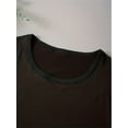 thumbnail image 3 of Vintage 1973 Print Casual Sports T-shirt, Round Neck Workout Short Sleeves Tops, Women's Activewear, 3 of 6