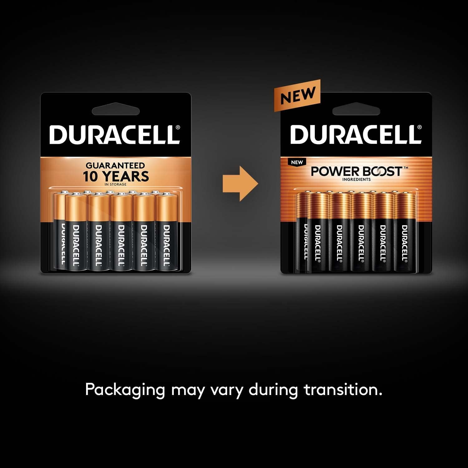 Duracell CopperTop Alkaline Batteries, AAA, 8/PK, 40 PK/Carton -DURMN2400B8ZCT