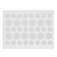 thumbnail image 2 of Parche De Grano, 36 Piezas/hojas De Ocultación De Hojas, Ocultando El Parche De Pegatina Que Cubre La Espinilla Transparente Para Las Espinillas Ocultas De Las Huelgas De La Etapa, 2 of 7