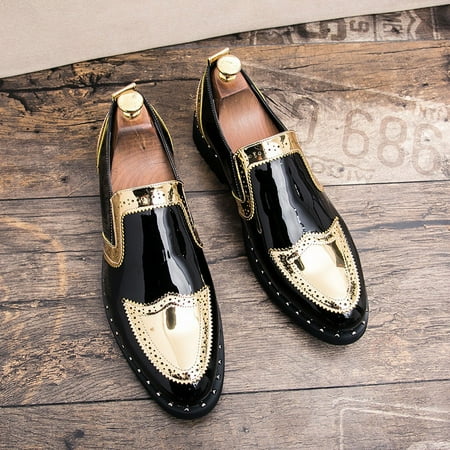 

England spring and summer large size city small shoes men‘s business Joker stylist generation of hair New
