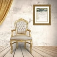 thumbnail image 3 of Green, Jacob 26x32 Gold Ornate Wood Framed with Double Matting Museum Art Print Titled - Watercolor Abstract Horizon IV, 3 of 4