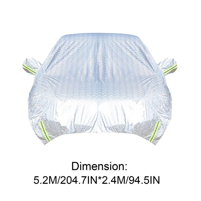 Xihbxyly Parasol Semicerrado para Coche con Protección y Aislamiento Térmico