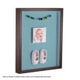 thumbnail image 2 of ArtToFrames 14x18 Inch Shadow Box Picture Frame, with a Verlinga Brown 1 Wide Shadowbox frame and French Blue Mat Backing (4656), 2 of 7