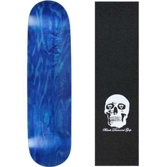 Tabla de skateboard Moose 7.75" azul de arce canadiense con lija