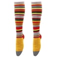 thumbnail image 2 of Chaussettes Rétro Mi-Mollet, Bas Colorés Style Harajuku, Chaussettes en Coton pour Femmes, Chaussettes Mi-Mollet Festives, Chaussettes Genou, Chaussettes de Noël, Tendance, 2 of 3