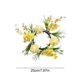 thumbnail image 3 of Cheapark Easter Candlestick Wreath with Egg Vines Decoration for Holiday Party Home and Spring Front Door Table Centerpiece, 3 of 6