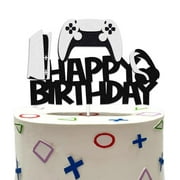 Video Game Cake PresNok Toppers Game Cake Decoration with Glitter Game for Video Game themed Party