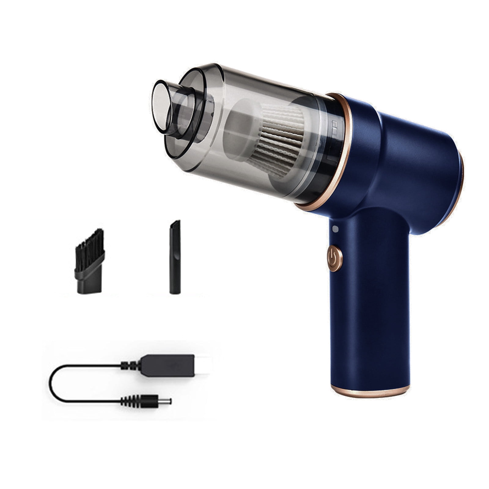 Uiz Merueh Car Vacuum for Pet Hair Handheld Car Vacuum Cleaner Rechargeable Lightweight Hand Vacuum Cordless, Hand Vacuums for Car/Home/Pet