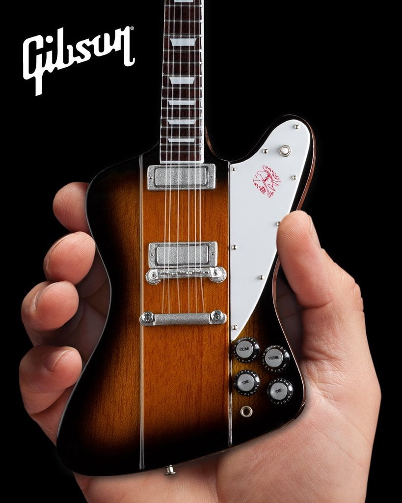 Gibson Firebird V Vintage Sunburst 10 Inch Miniature Guitar Replica