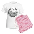 thumbnail image 6 of CafePress - Volleyball Gifts Pajamas - Women's Short Sleeve Print T-Shirt and Pants Light Cotton Pajama Set, 6 of 7