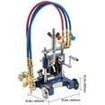 thumbnail image 5 of KFFKFF Manual Pipe Cutting Machine, 0.2"-2" Thick Pipe Beveling Tool with 82-in Chain, Adjustable 0°-45° Angle Gas Cutting Device with 3 Tips, Portable Torch for Beveling and Gas Cutting, 5 of 9