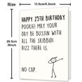 thumbnail image 3 of Tarjeta de cumpleaños Smithtuy 25 años, diseño divertido con jerga Gen Z, 3 of 7