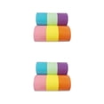 thumbnail image 3 of Ounissouiy 6Pcs Funny Sticky Ball Rolling Tape Colorful Decorative for Game Children 6 cm 2Conjunto, 3 of 6