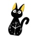 thumbnail image 2 of Reloj de pared con diseño de gato, reloj de mesa, moderno reloj de escritorio decorativo para cocina, comedor interior, habitación infantil, regalo de, 2 of 9