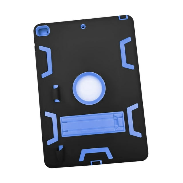 Fundas para tableta con portalápices, cubierta trasera protectora con soporte, accesorios de protección, fundas portátiles para tableta Azul negro CUTICAT Funda para tableta