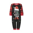 thumbnail image 2 of Elippeo Christmas Pajamas for Family Matching Xmas Christmas Pjs Set Holiday Family Sleepwear, 2 of 10